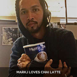 MarkJ loves chai latte