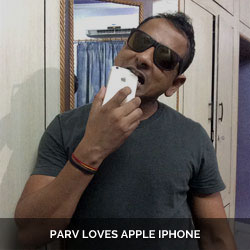 Parv Loves Apple iPhone